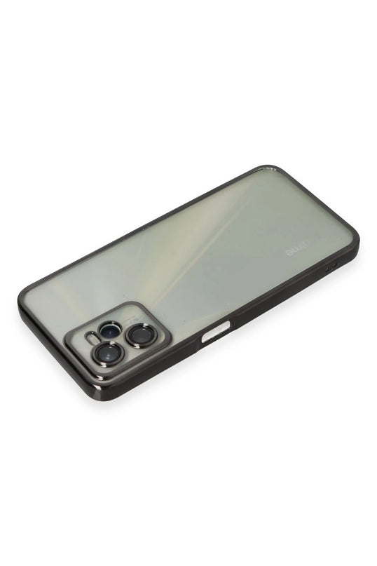 Realme C35 Razer Lensli Silikon Kılıf - Siyah 3