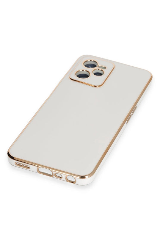 Realme C35 Volet Silikon Kılıf - Beyaz 4