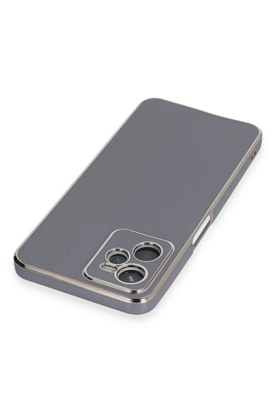 Realme C35 Volet Silikon Kılıf - Mavi 3