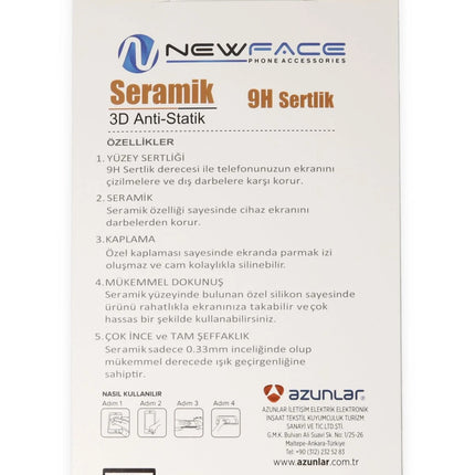 Realme C53 3D Antistatik Mat Seramik Nano Ekran Koruyucu 5