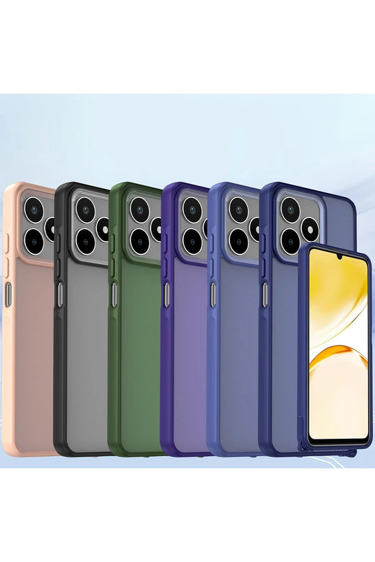 Realme C53 Elegant Kapak Kılıf - Derin Mor 4