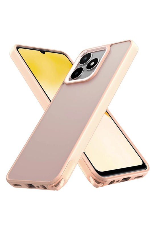Realme C53 Elegant Kapak Kılıf - Pudra