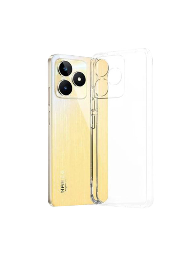 Realme C53 Lüx Şeffaf Silikon Kılıf
