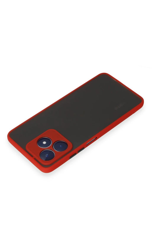 Realme C53 Montreal Silikon Kapak Kılıf - Kırmızı 3