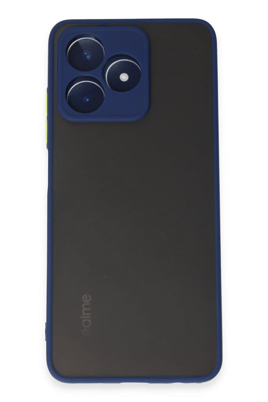 Realme C53 Montreal Silikon Kapak Kılıf - Lacivert