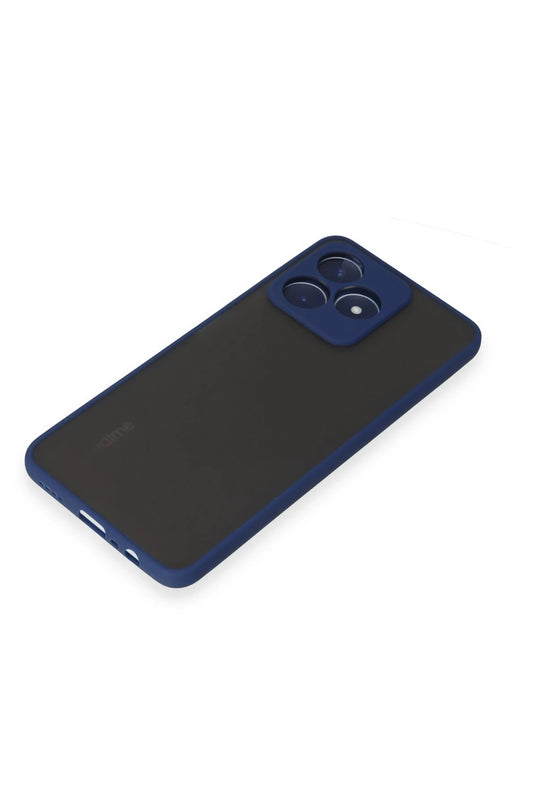 Realme C53 Montreal Silikon Kapak Kılıf - Lacivert 4