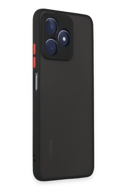 Realme C53 Montreal Silikon Kapak Kılıf - Siyah 2