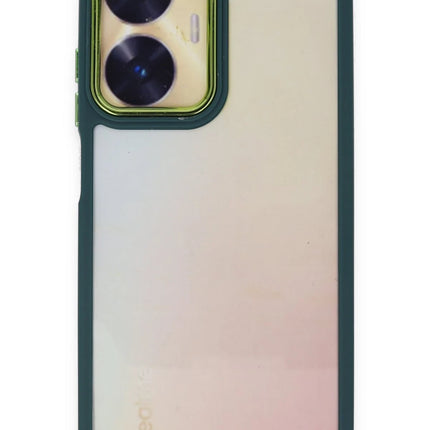 Realme C55 Dora Kapak Kılıf - Haki Yeşil