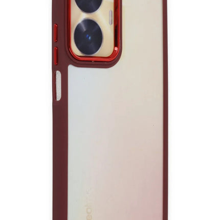 Realme C55 Dora Kapak Kılıf - Kırmızı 2