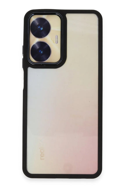 Realme C55 Dora Kapak Kılıf - Siyah