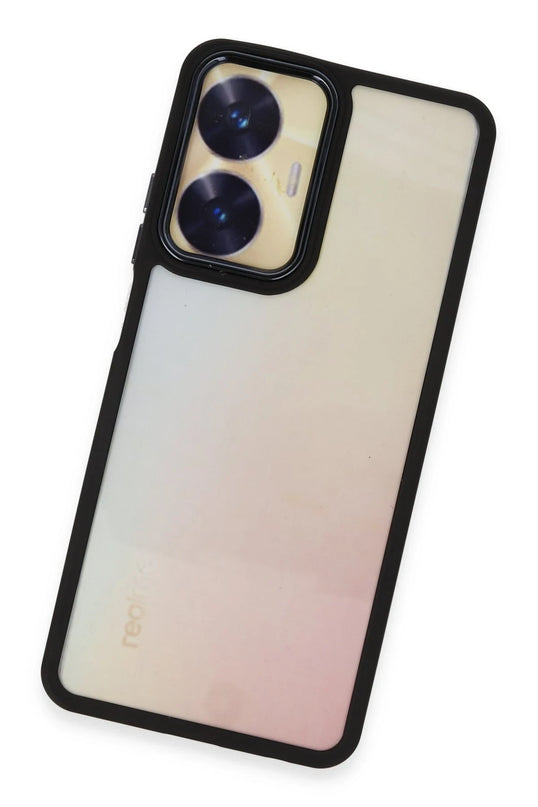 Realme C55 Dora Kapak Kılıf - Siyah 3