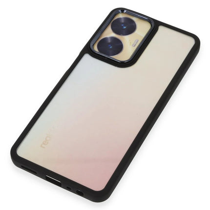 Realme C55 Dora Kapak Kılıf - Siyah 6