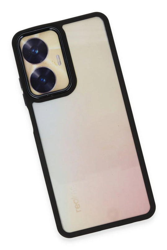 Realme C55 Dora Kapak Kılıf - Siyah 4