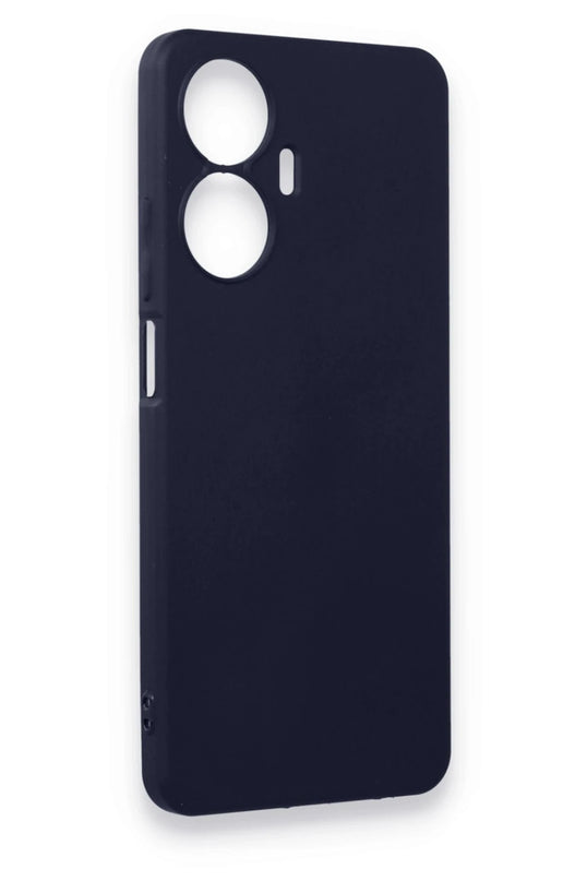 Realme C55 First Silikon Kılıf - Lacivert 4