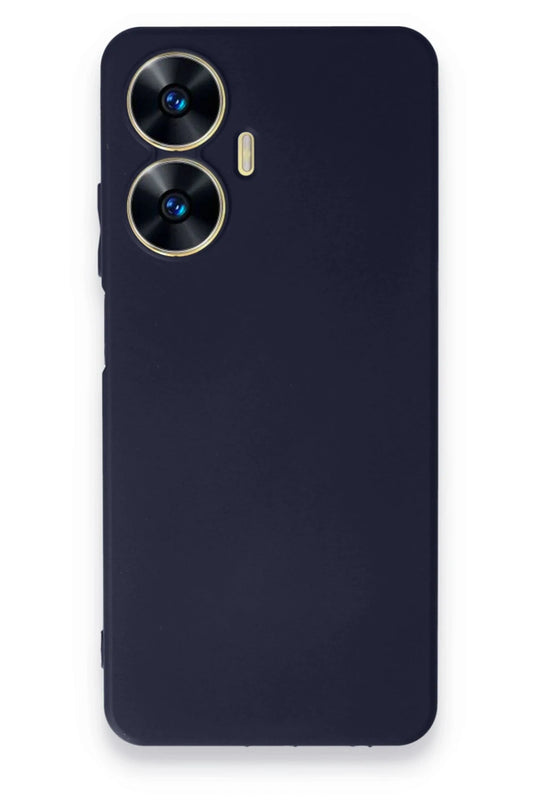 Realme C55 First Silikon Kılıf - Lacivert