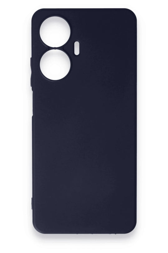 Realme C55 First Silikon Kılıf - Lacivert 3