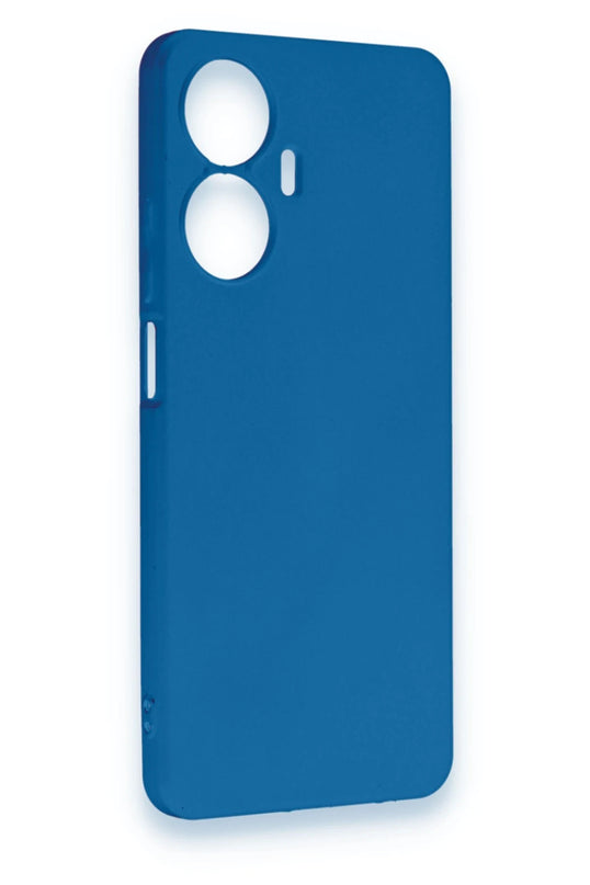 Realme C55 First Silikon Kılıf - Mavi 4