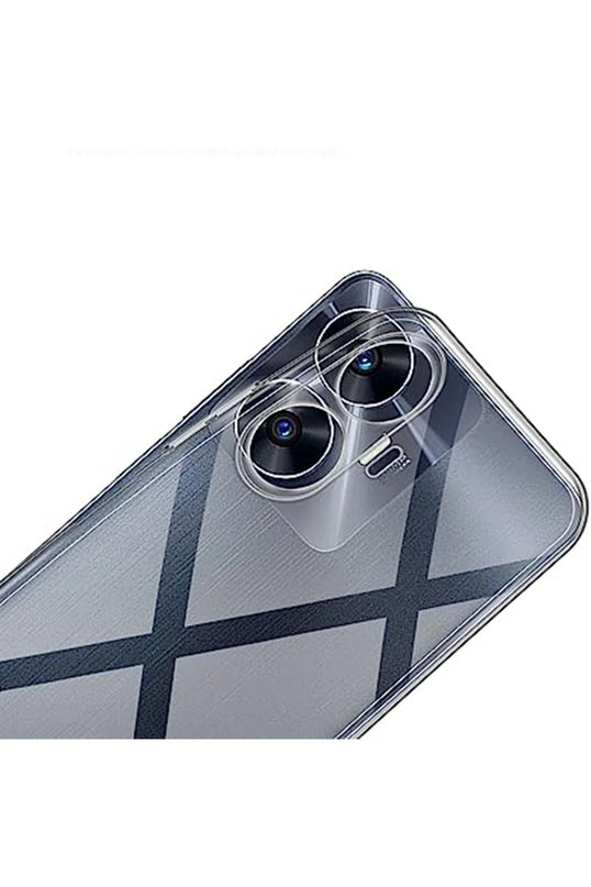 Realme C55 Lüx Şeffaf Silikon Kılıf