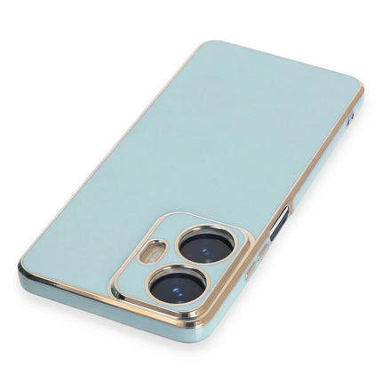 Realme C55 Volet Silikon Kılıf - Açık Yeşil 3