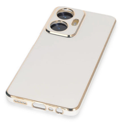 Realme C55 Volet Silikon Kılıf - Beyaz 4
