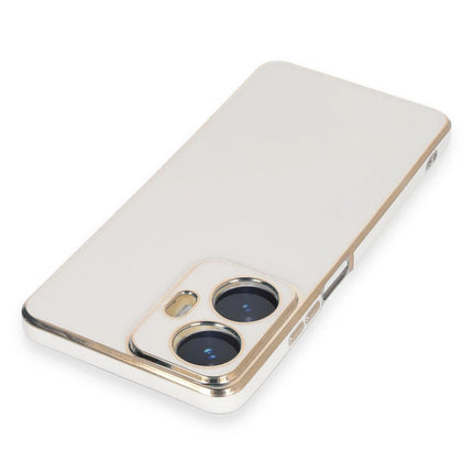 Realme C55 Volet Silikon Kılıf - Beyaz 3