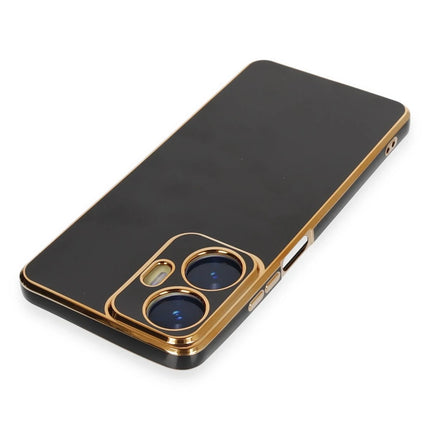 Realme C55 Volet Silikon Kılıf - Siyah 3