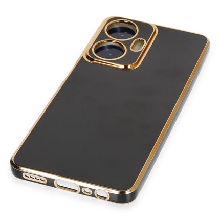 Realme C55 Volet Silikon Kılıf - Siyah 4