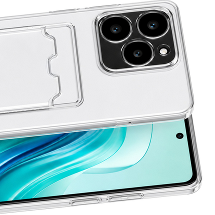 Realme C61 Kart Şeffaf Silikon Kılıf 3