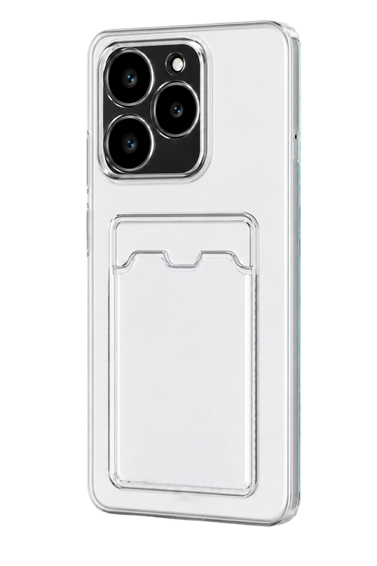 Realme C61 Kart Şeffaf Silikon Kılıf 2