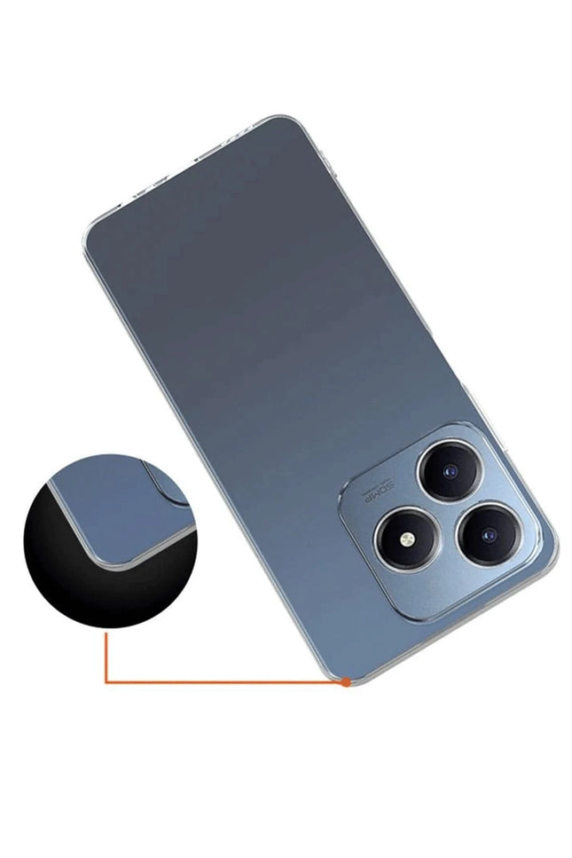 Realme C61 Lüx Şeffaf Silikon Kılıf 3