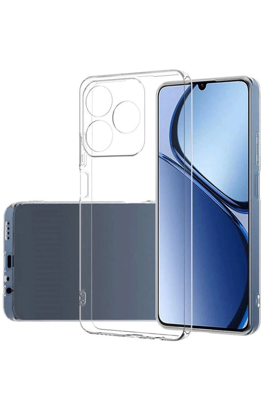 Realme C61 Lüx Şeffaf Silikon Kılıf