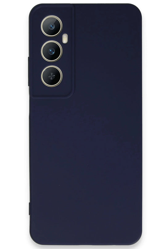 Realme C65 First Silikon Kılıf - Lacivert