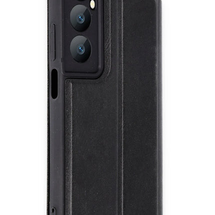 Realme C65 Flip Cover Kılıf - Siyah 2