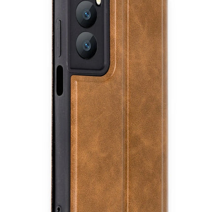 Realme C65 Flip Cover Kılıf - Taba 2
