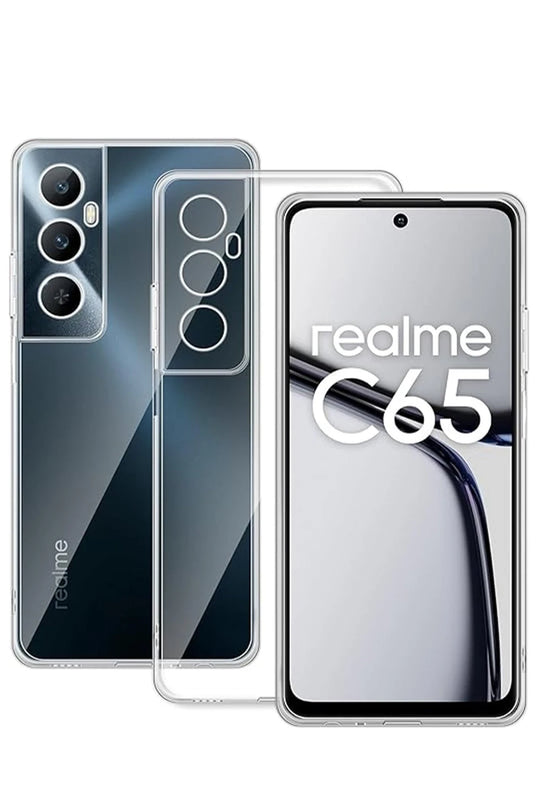 Realme C65 Lüx Şeffaf Silikon Kılıf 2