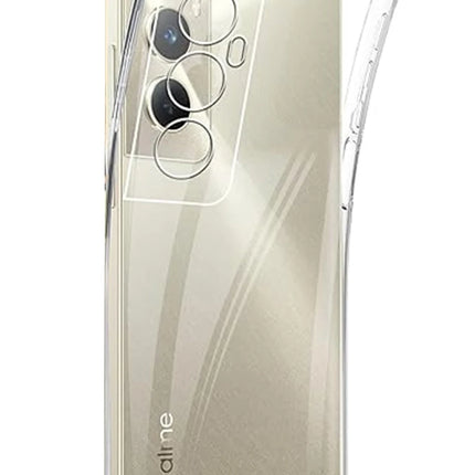Realme C65 Lüx Şeffaf Silikon Kılıf