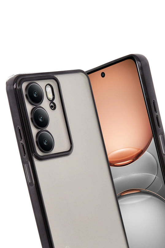 Realme C75 4G Razer Lensli Silikon Kılıf - Siyah 3