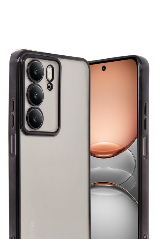 Realme C75 4G Razer Lensli Silikon Kılıf - Siyah 2