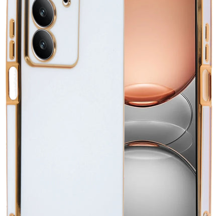 Realme C75 4G Volet Silikon Kılıf - Beyaz