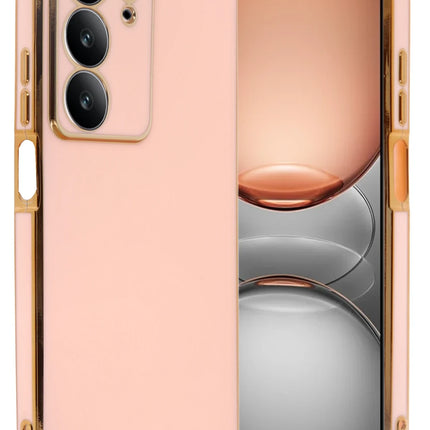 Realme C75 4G Volet Silikon Kılıf - Pembe