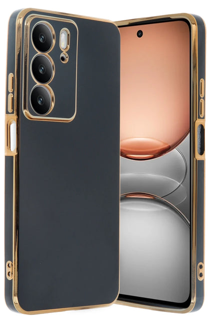 Realme C75 4G Volet Silikon Kılıf - Siyah