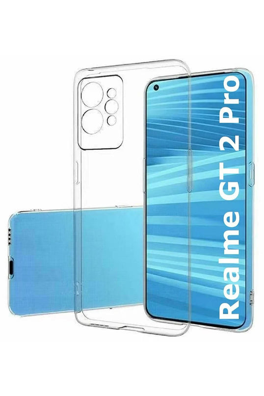 Realme GT2 Pro 5G Lüx Şeffaf Silikon Kılıf 4