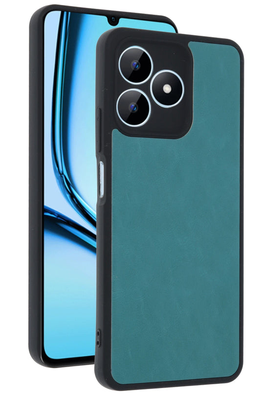 Realme Note 50 4G Aras Deri Kapak Kılıf - Açık Yeşil
