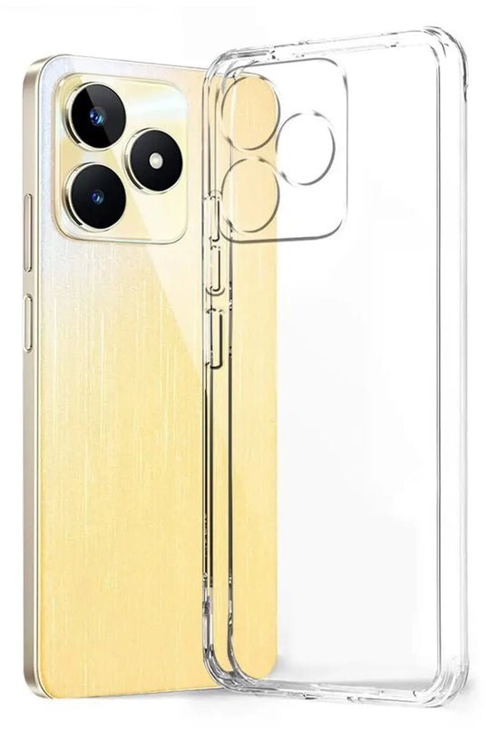 Realme Note 50 4G Lüx Şeffaf Silikon Kılıf