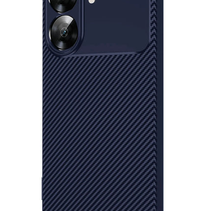 Realme Note 60 Auto Focus Karbon Kapak Kılıf - Lacivert