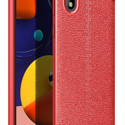 Samsung Galaxy A01 Core Auto Focus Kapak Kılıf - Kırmızı