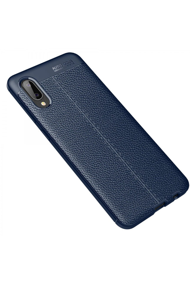 Samsung Galaxy A02 Auto Focus Kapak Kılıf - Lacivert 2