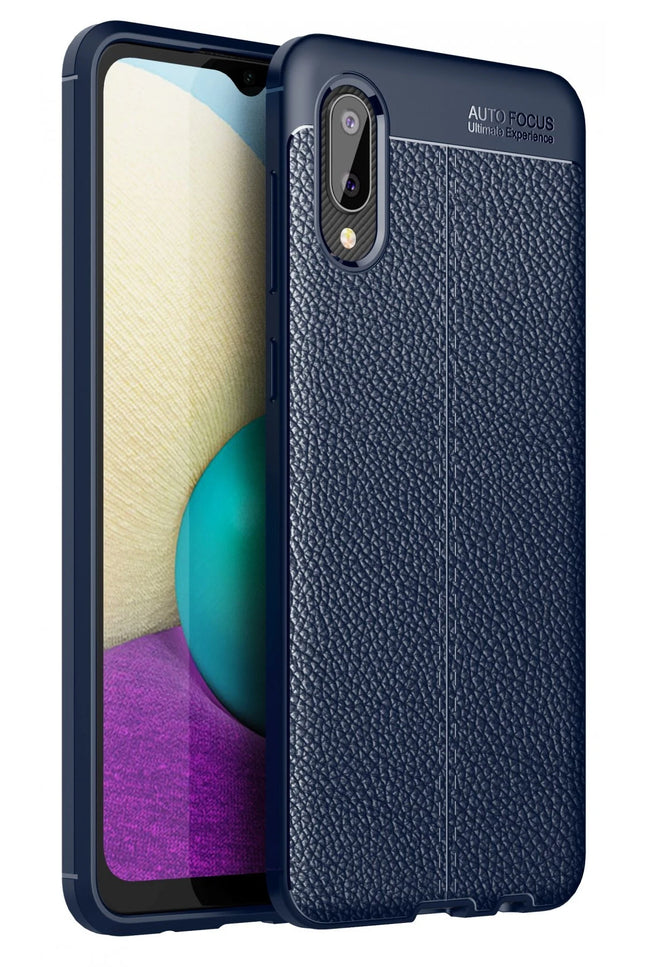 Samsung Galaxy A02 Auto Focus Kapak Kılıf - Lacivert