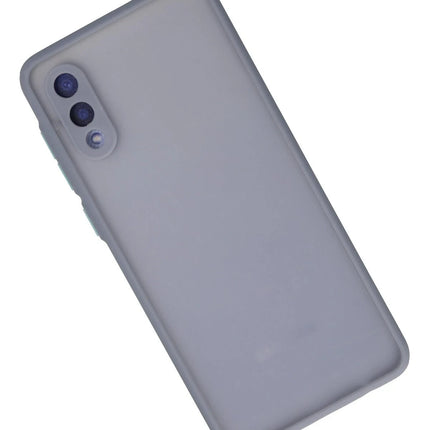 Samsung Galaxy A02 Montreal Silikon Kapak Kılıf - Gri 2