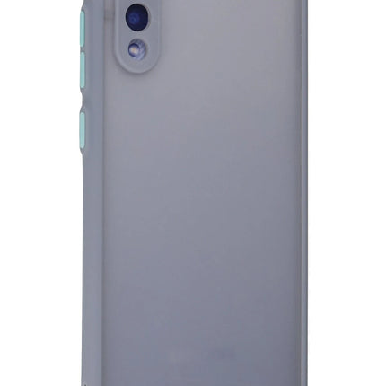 Samsung Galaxy A02 Montreal Silikon Kapak Kılıf - Gri 3